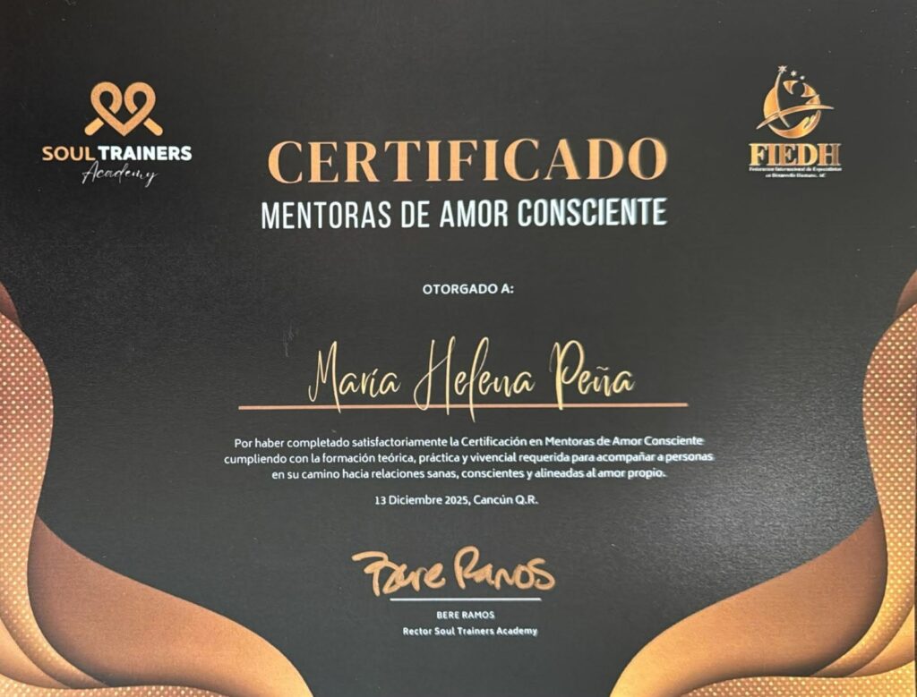 Certified Conscious Love Mentor Certificate