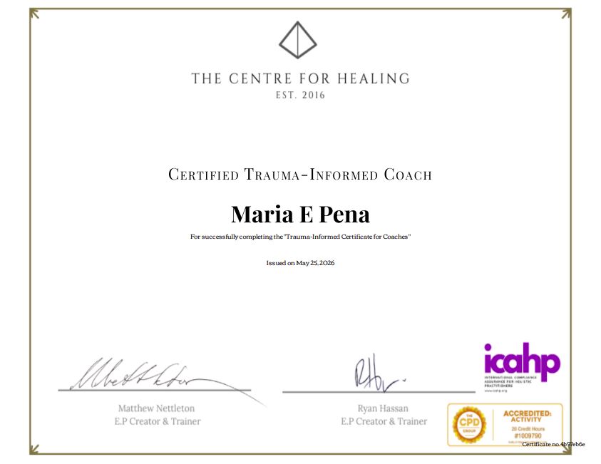 Certified Trauma-Informed Coach